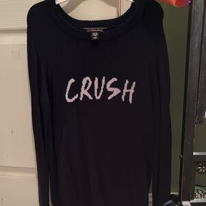 Victoria's Secret Black 'Crush' Sweater